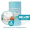 6 Pack: Fairfield™ 24" x 72" x 2" Cushion Foam Slab
